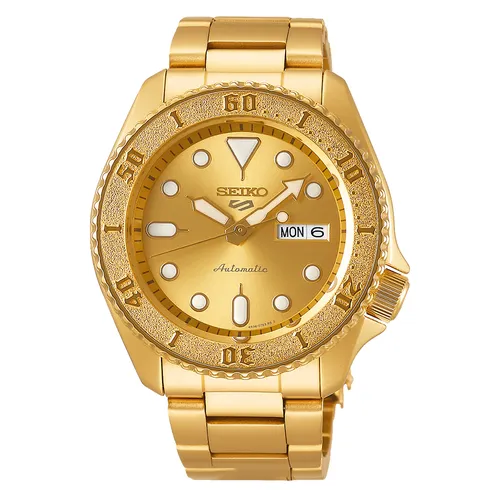 Đồng Hồ Nam Seiko 5 Sports SRPE74K1 Màu Vàng Gold