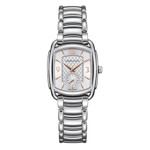 Hamilton - Đồng Hồ Nữ Hamilton American Classic Bagley Watch H12451155 Màu Bạc - Vua Hàng Hiệu