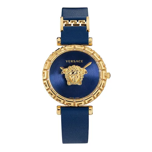 Đồng Hồ Nữ Versace Palazzo Empire Greca Diamond Màu Xanh Blue