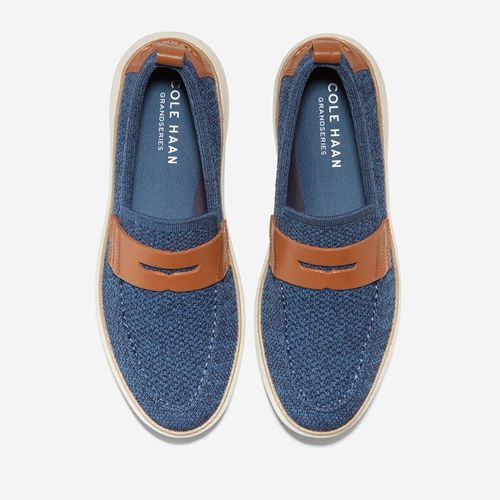Giày Lười Nam Cole Haan Cole Haan Grandpro Topspin Stlt Loafer Màu Xanh Navy Size 41.5-5