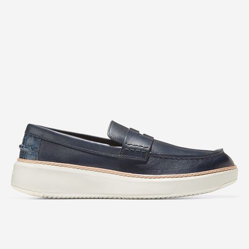 Giày Lười Nam Cole Haan Grandpro Topspin Penny Loafer Màu Xanh Navy Size 40-2