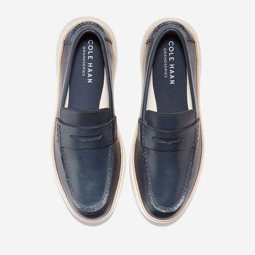 Giày Lười Nam Cole Haan Grandpro Topspin Penny Loafer Màu Xanh Navy Size 40-5