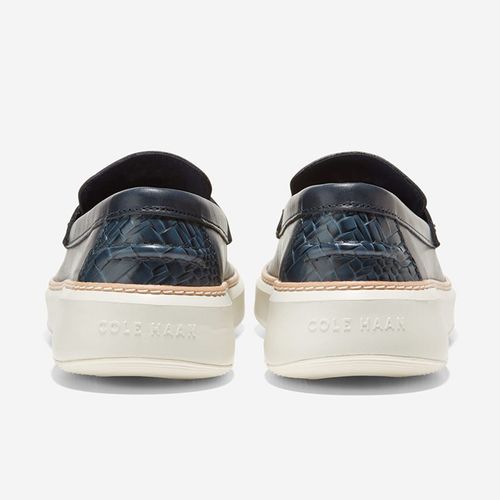 Giày Lười Nam Cole Haan Grandpro Topspin Penny Loafer Màu Xanh Navy Size 42.5-6