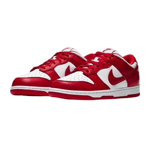 Giày Sneaker Nam Nike Dunk Low University Red (2020) CU1727-100 Màu Đỏ Trắng Size 42-6