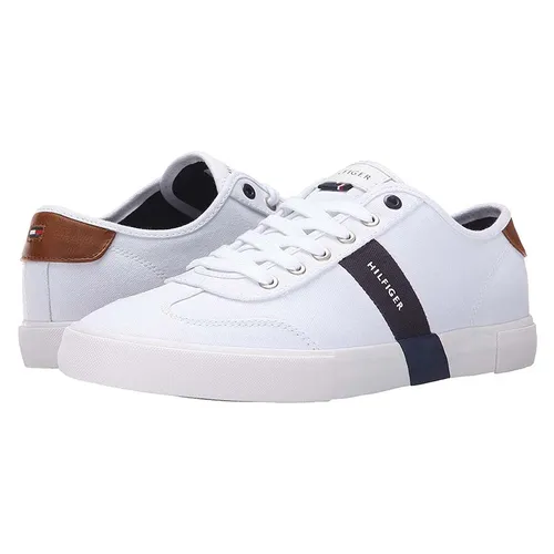 Giày Sneaker Nam Tommy Hilfiger Pandora Men's Shoes White Multi Lace Màu Trắng
