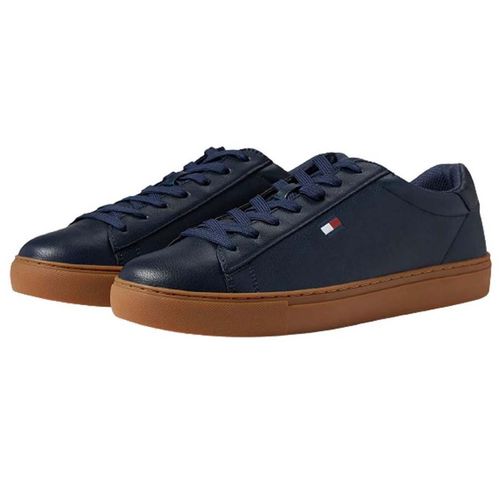 Giày Sneakers Nam Tommy Hilfiger Shoes Casual Low Cut Shoes Men's TMBRECON2 Màu Xanh Navy