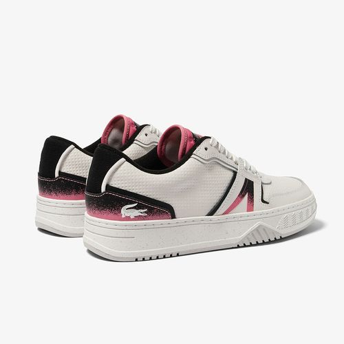 Giày Thể Thao Nữ Lacoste Women's L001 Leather Heel Pop Trainers 45SFA0031 Màu Trắng Hồng-5