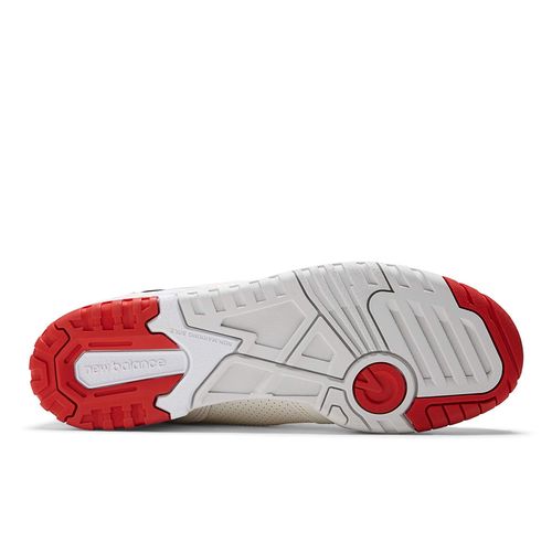 Giày Thể Thao New Balance 550 - Beige / True Red BB550VTB Màu Trắng Đỏ-5