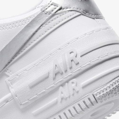 Giày Thể Thao Nike Air Force 1 Shadow White Metallic Silver CI0919-119 Màu Trắng Bạc Size 36.5-5