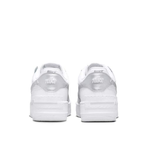 Giày Thể Thao Nike Air Force 1 Shadow White Metallic Silver CI0919-119 Màu Trắng Bạc Size 36.5-7