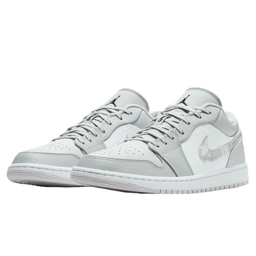 Giày Thể Thao Nike Jordan 1 Low White Camo DC9036-100 DD3234-100 Màu Xám/Trắng Size 40