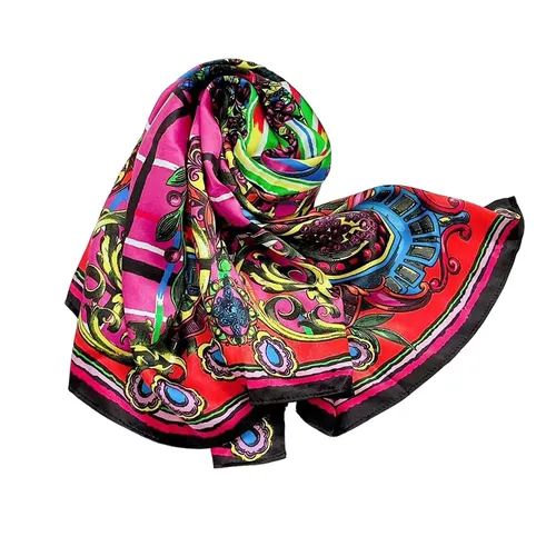 Khăn Versace Jeans Couture Multi-Color Combination Phối Màu