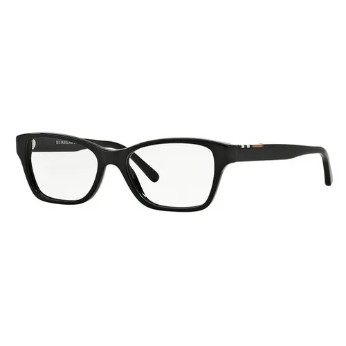 Kính Mắt Cận Burberry Black Oval Eyeglass Frames BE2144 3001 Màu Đen