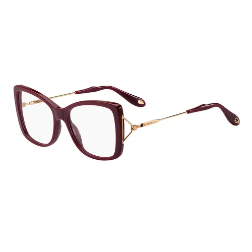 Givenchy - Kính Mát Cận Nữ Givenchy GV 0028 E0B Eyeglasses Màu Đỏ Mận - Vua Hàng Hiệu