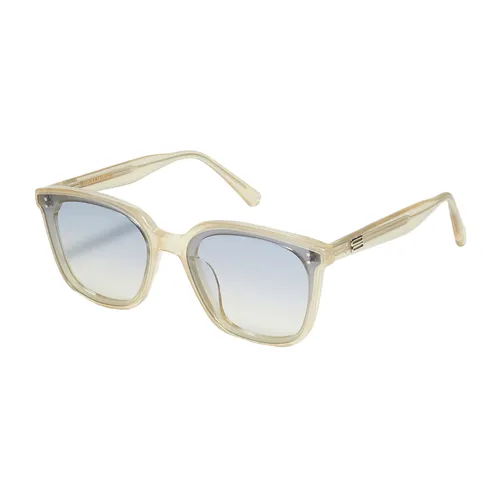 Gentle Monster Nữ - Kính Mát Gentle Monster Queen GDC1 Sunglasses Màu Vàng/Xanh - Vua Hàng Hiệu