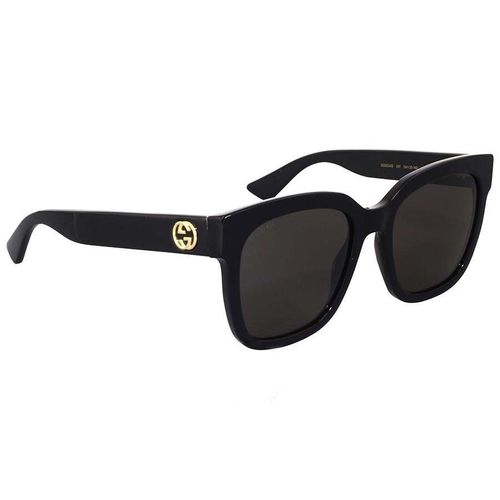 Kính Mát Gucci Black Square Sunglasses Màu Đen