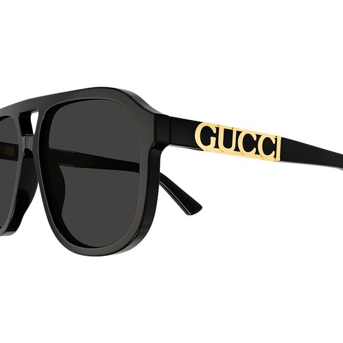 Kính Mát Gucci Unisex Black Sunglasses GG1188S-001 Màu Đen-3