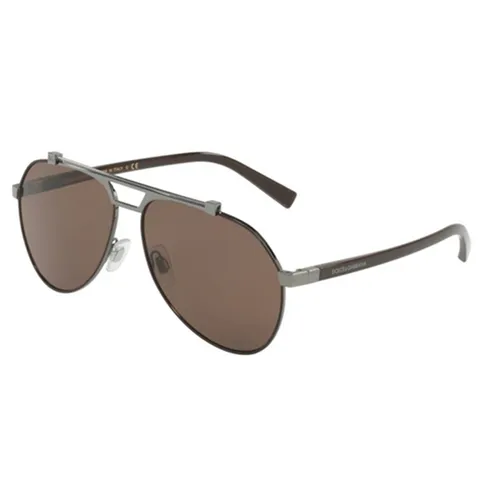 Kính Mát Nam Dolce & Gabbana DG 2189 Màu Nâu Xám Size 61