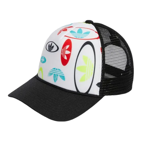 Mũ nón Đen trắng Mũ lưỡi trai Đức - Mũ Adidas Play Hard Trucker Hat GA5723 Màu Đen Trắng - Vua Hàng Hiệu