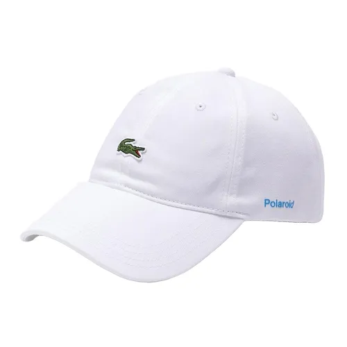 Mũ Lacoste Polaroid Colour Striped Strap Cap RK3381 Màu Trắng - Mũ nón - Vua Hàng Hiệu