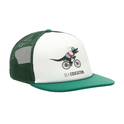 Mũ Lacoste X Netflix Cap RK7045 51 132 Màu Trắng Xanh