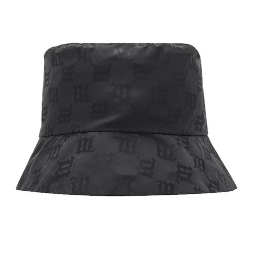 Mũ Tròn Misbhv Nylon Monogram Bucket Hat Black Màu Đen