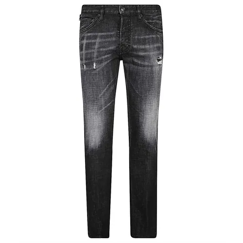 Quần Jean Nam Dsquared2 Coolguy S74LB0879 Màu Đen Size 44 - Thời trang - Vua Hàng Hiệu