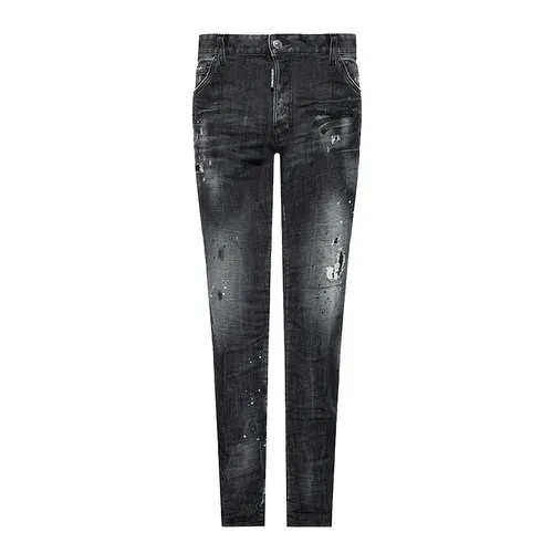 Thời trang Đen xám Quần jeans - Quần Jean Nam Dsquared2 Coolguy S74LB1203 Màu Đen Xám Size 44 - Vua Hàng Hiệu