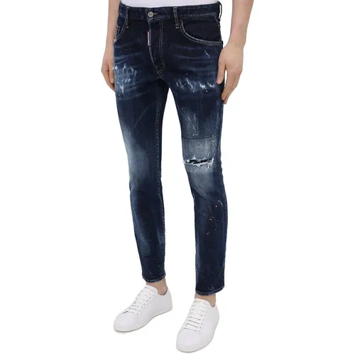 Quần Jean Nam Dsquared2 Men’s Skater Màu Xanh Size 44
