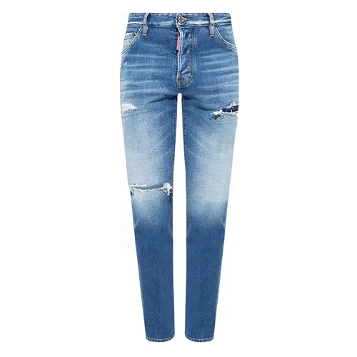 Quần Jean Nam Dsquared2 S71LB1023S30663470 Màu Xanh Nhạt Size 44 - Thời trang - Vua Hàng Hiệu
