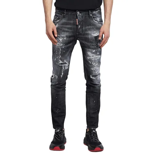 DSquared2 - Quần Jean Nam Dsquared2 Skater Wash S71LB1045 Màu Đen Xám Size 46 - Vua Hàng Hiệu