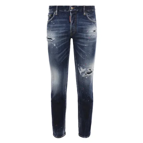 Quần Jean Nam Dsquared2 Skater S74LB1255 Màu Xanh Size 44