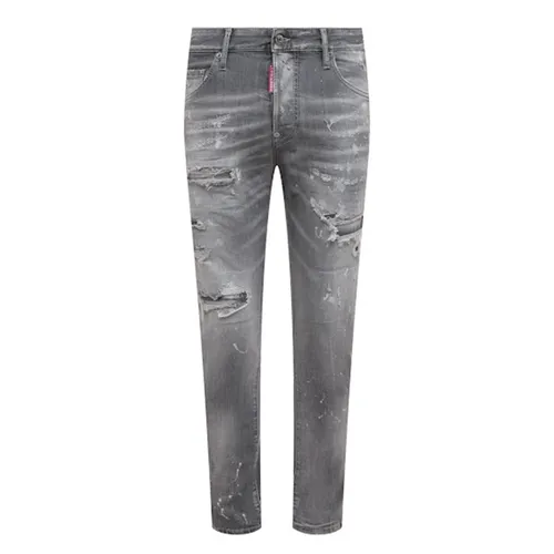 DSquared2 Xám Quần jeans - Quần Jean Nam Dsquared2 Skater Slim Fit S71LB1053 Màu Xám Size 44 - Vua Hàng Hiệu