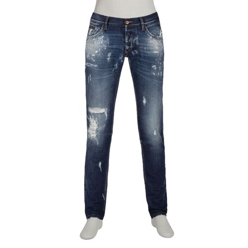 Quần Jeans Nam Dolce & Gabbana D&G G6OOLD Màu Xanh Đậm Size 44