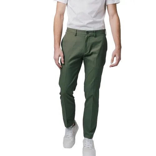 Lacoste Xanh rêu - Quần Kaki Nam Lacoste Slim Fit Túi Chéo HH707EL-316 Màu Xanh Rêu Size 32 - Vua Hàng Hiệu