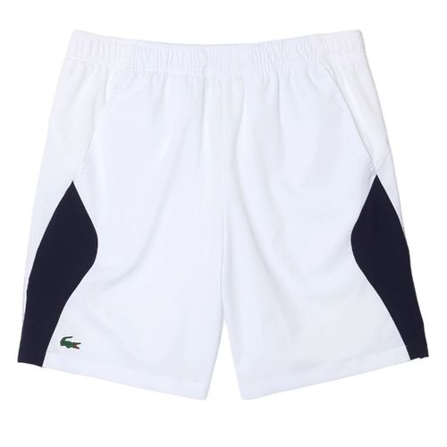 Quần Short Nam Lacoste De Tenis Sin Costuras Sport Para Hombre GH9420-522 Màu Trắng Xanh Size 4-1