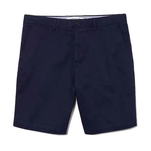 Quần Short Nam Lacoste Men's Regular Fit Cotton Gabardine Bermuda FH9544-166 Màu Xanh Navy Size 40 - Thời trang - Vua Hàng Hiệu