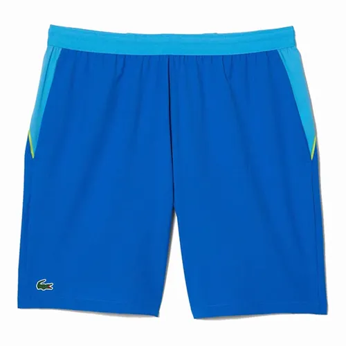 Quần Short Nam Lacoste Men’s Sport X Novak Djokovic Colorblock GH9354-GSK Màu Xanh Blue Size 4 - Thời trang - Vua Hàng Hiệu