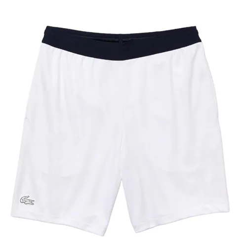 Quần Short Nam Lacoste Sport Men's Regular Fit White GH1044-B0X Màu Trắng Size 3
