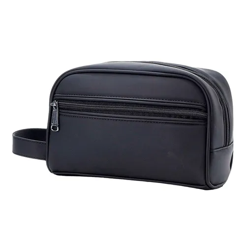 Túi xách - Túi Cầm Tay Puma Basic Round Pouch 867980-01 Màu Đen - Vua Hàng Hiệu