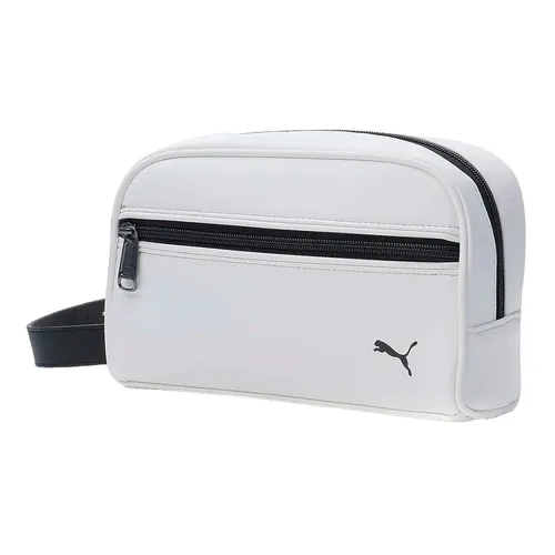 Túi xách - Túi Cầm Tay Puma Basic Round Pouch 867980 Màu Trắng - Vua Hàng Hiệu