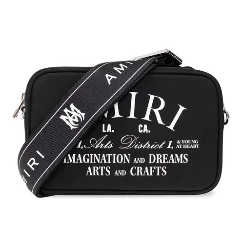 Amiri - Túi Đeo Chéo Nam Amiri Black With Arts District Logo PF23MCC001 001 Màu Đen - Vua Hàng Hiệu
