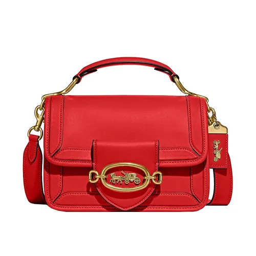 Túi Đeo Chéo Nữ Coach Hero Shoulder Bag C8449 Màu Đỏ - Túi xách - Vua Hàng Hiệu