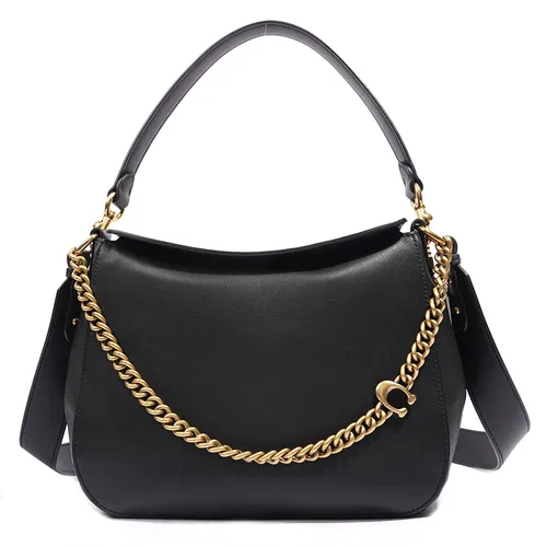 Túi Đeo Chéo Nữ Coach Signature Chain Hobo 89178 Màu Đen