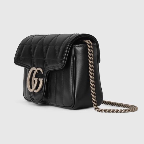 Túi Đeo Chéo Nữ Gucci GG Marmont Super Mini Bag 476433 DTD5N 1000 Màu Đen-7