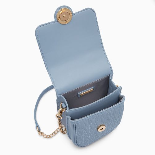 Túi Đeo Chéo Nữ Lyn Remi Quilt Mobile Pocket Wallets On Chain Blue LL23FWF117 Màu Xanh Da Trời-3