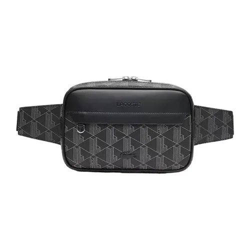 Túi Đeo Hông Nam Lacoste The Blend Monogram Print NH4004LX - H45 Màu Đen - Túi xách - Vua Hàng Hiệu
