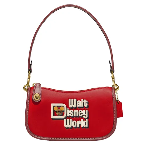 Túi Đeo Vai Nữ Coach X Disney Swinger 20 With Walt Disney World Motif C8621 Màu Đỏ