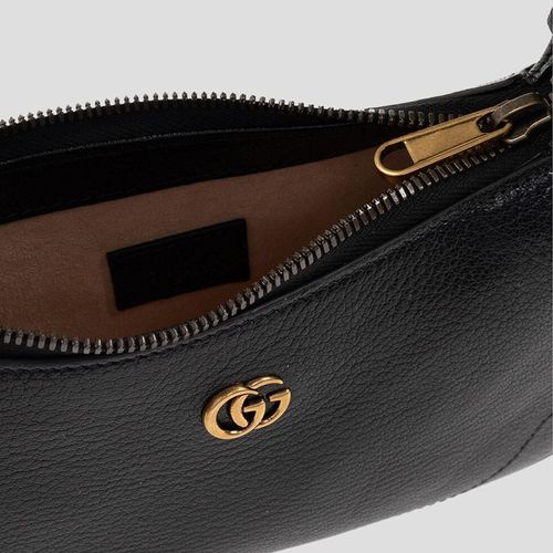 Túi Đeo Vai Nữ Gucci Aphrodite Mini Black Leather 739076 AAA9F 1000 Màu Đen-3