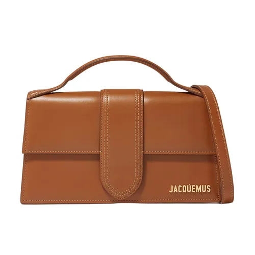 Jacquemus - Túi Đeo Vai Nữ Jacquemus Le Grand Bambino Bag Màu Nâu Khaki - Vua Hàng Hiệu